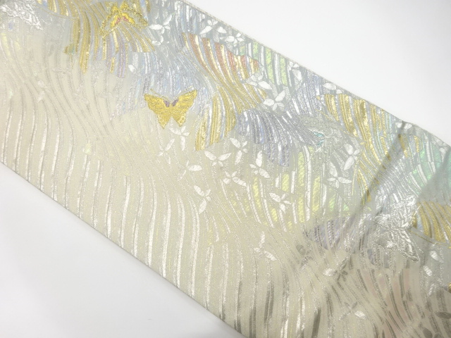 JAPANESE FUKURO OBI / WOVEN BUTTERFLY